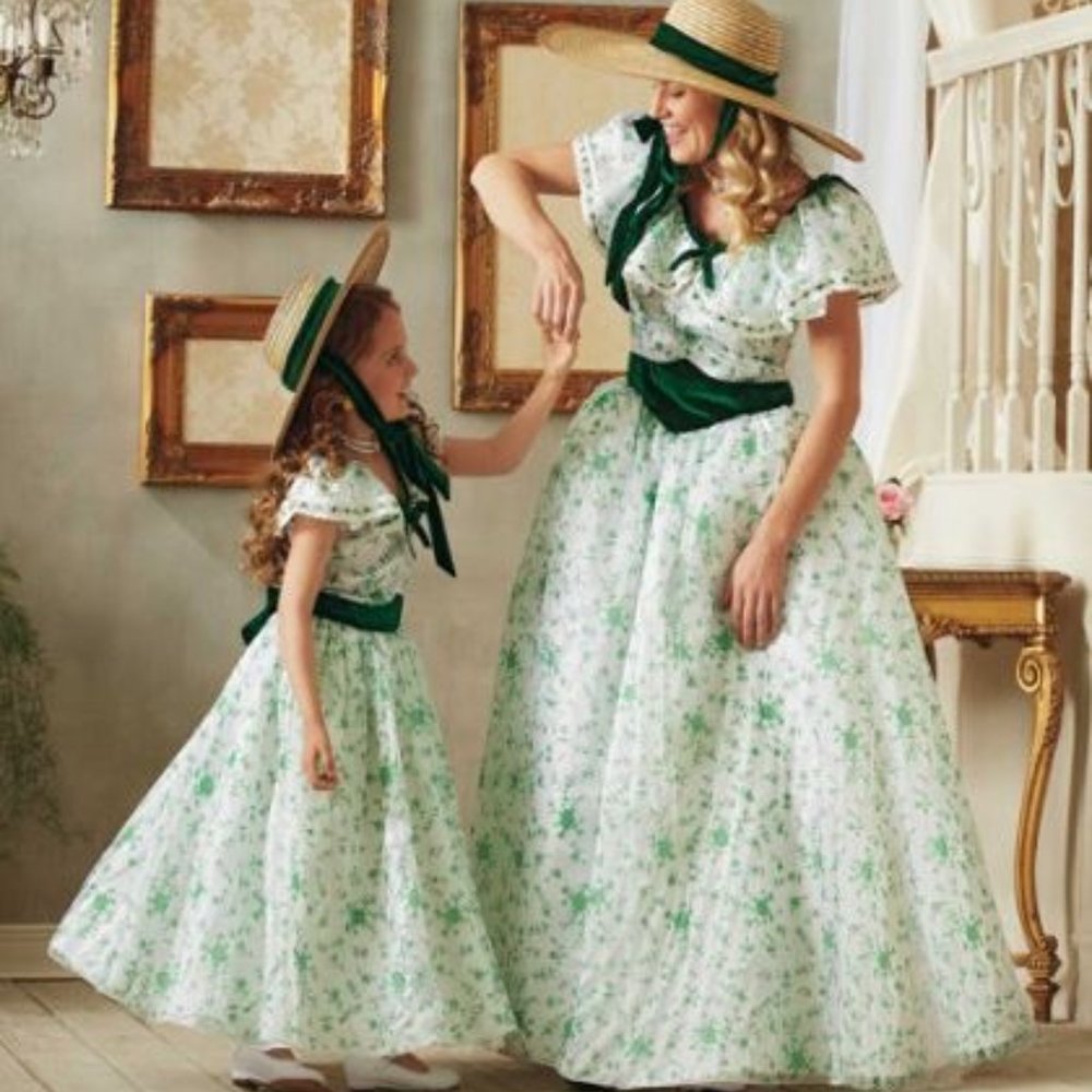 NWT Gone with the Wind Hat - Chasing Fireflies Halloween Costume / Pageant Girls